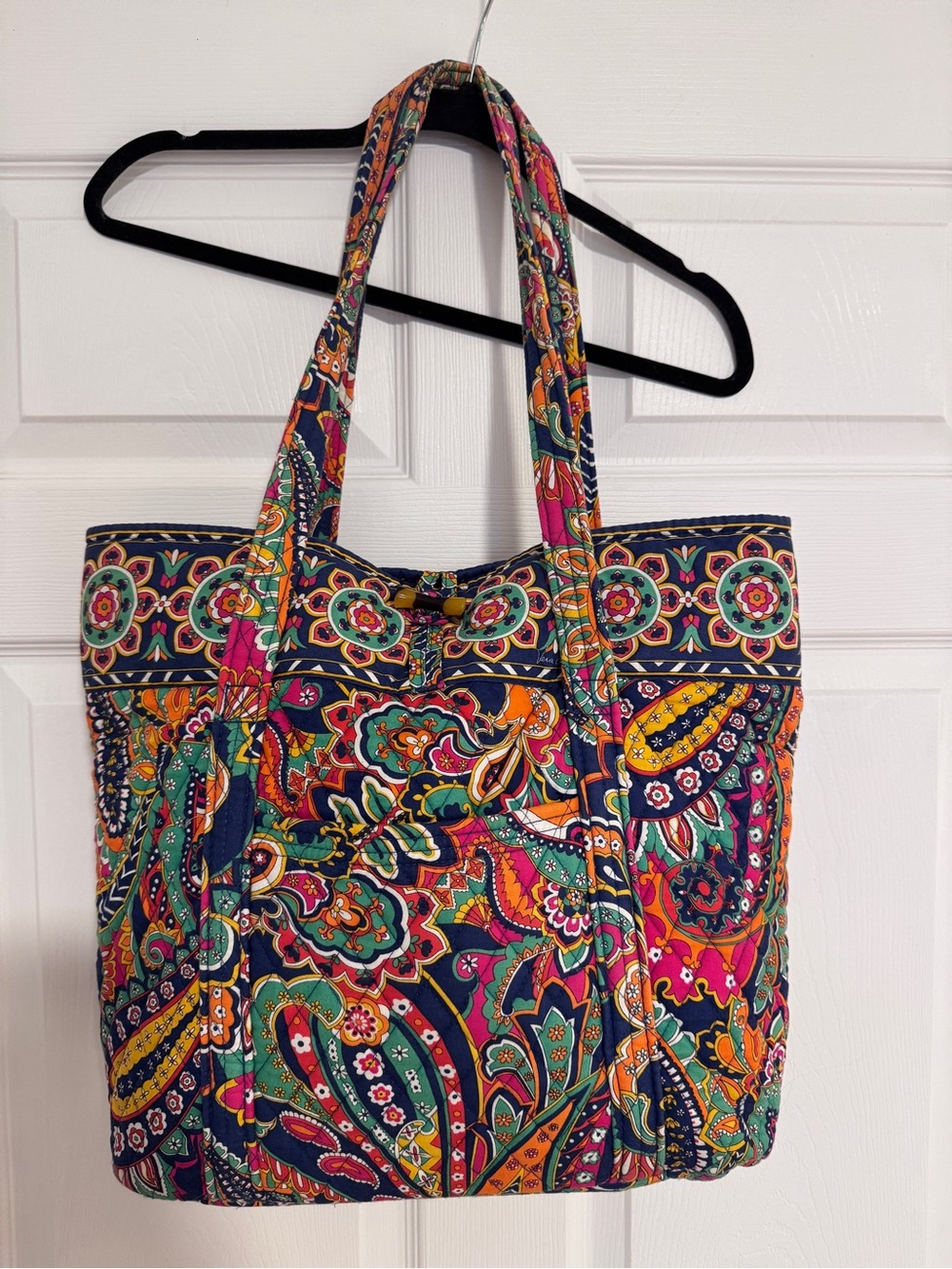 Vera Bradley Venetian Paisley Quilted Large Tote Bag